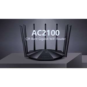 TENDA AC23 2033mbps AC2100 Dual Band Mesafe Genişletici Router