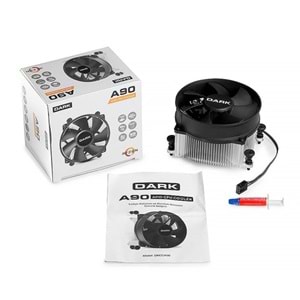 DARK 90mm A90 DKCCA90 Hava Soğutmalı AM4-AM5 İşlemci Fanı