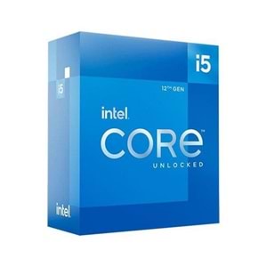 INTEL CORE i5 12500 25MB 6çekirdekli O/B UHD VGA 1700p 65w Kutulu+Fanlı