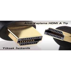 DARK DK-HD-CV14L300A90 3metre HDMI Görüntü Kablosu Altın Uçlu 4K