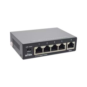 WI-TEK 5GE WI-SG105 GIGABIT 1-Uplink Yönetilemez Switch