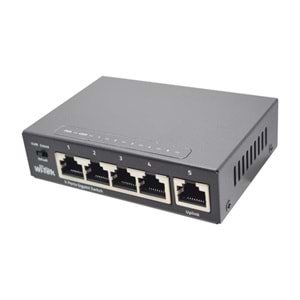 WI-TEK 5GE WI-SG105 GIGABIT 1-Uplink Yönetilemez Switch