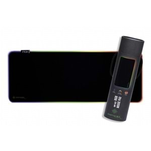 INCA IMP-022 RGB Led Aydınlatmalı Siyah Gaming Mouse Pad 770x295x3mm 