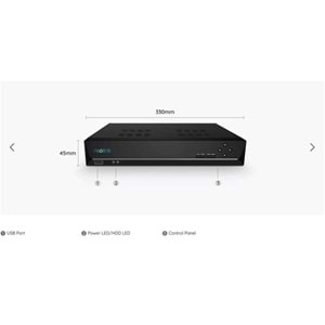 REOLING 16kanal NVS16-410 PoE NVR Kayıt Cihazı (4TB Disk Dahil)