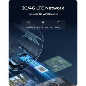 REOLINK 8MP BULLET GO Ultra Kablosuz IP Kamera 4G LTE Güneş Enerjili