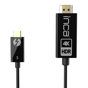INCA ITCH-30 1.8metre TYPE-C - HDMI Görüntü Kablosu 4K 60Hz