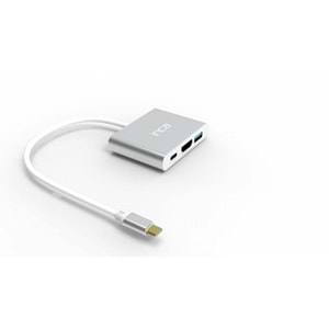 INCA ITPC-04TX 0.15metre TYPE-C - HDMI Görüntü Adaptörü Gümüş 100W