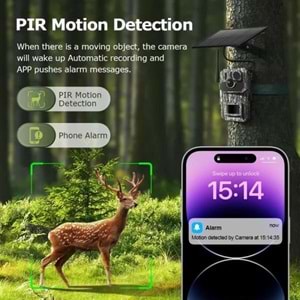AVENIR 3MP SOLAR AV-S443H GPS BLACK LIGHT 4G FOTOKAPAN