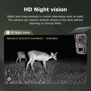 AVENIR 3MP SOLAR AV-S443H GPS BLACK LIGHT 4G FOTOKAPAN
