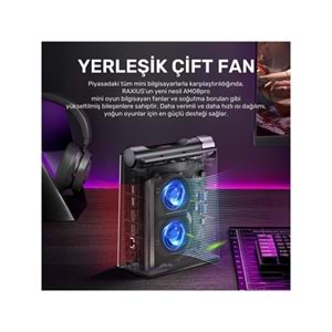 RAXIUS MP AM08 PRO R5 660M-66H002 RYZEN 5 6600H 8GB RAM 512GB NVME FDOS MINI PC