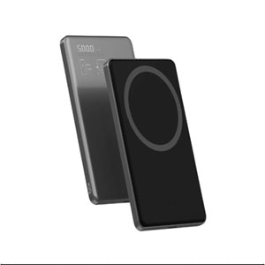 BİX 5000mAh TPB14 15W Kablosuz ULTRA SLİM METAL POWERBANK