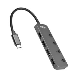 BİX BX20HB 4 port Type C USB Dönüştürücü