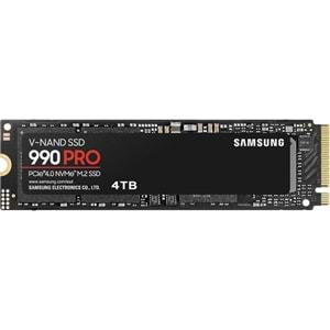 SAMSUNG 4TB 990 pro MZ-V9P4T0BW 7450- 6900MB/s M2 NVME GEN4 DİSK Kutusuz