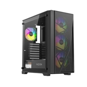 FAZEON 650W 80+ BRONZE F12 F12A650BBM Gaming Mid-Tower PC Kasası