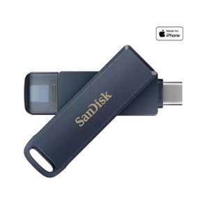 SANDISK 128GB Type-C/Lightning Phone Drive dor iPhone SDIXD0N-128G-GN6NE Usb Bellek