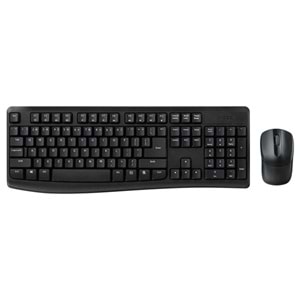 RAPOO X1800 PRO Kablosuz Klavye Mouse Set Siyah