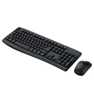 RAPOO X1800 PRO Kablosuz Klavye Mouse Set Siyah