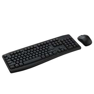 RAPOO X1800 PRO Kablosuz Klavye Mouse Set Siyah