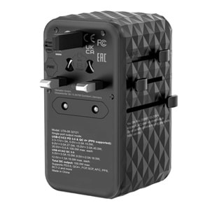 VERBATIM CHR ATA-06 GaN III Evrensel Seyahat Adaptörü 100W