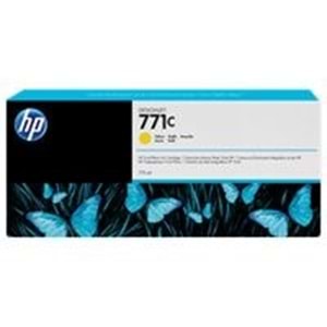 Hp No:771 B6Y10A 775Ml Sarı Kartuş