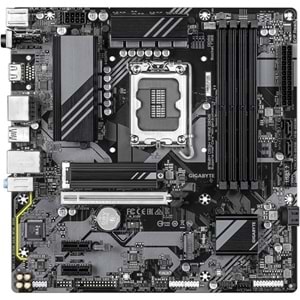 GIGABYTE B760M DS3H WIFI6E GEN5 DDR5 HDMI-DP TYPEC PCIE 5.0 1700P MATX