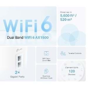 TP-LINK DECO-X10-1P AX1500 MESH ROUTER