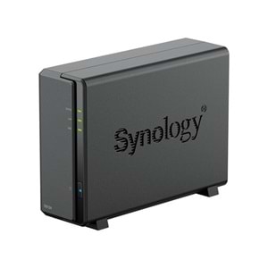 SYNOLOGY DS124 REALTEK QC- 1GB RAM- 1-diskli Nas Server (Disksiz) 