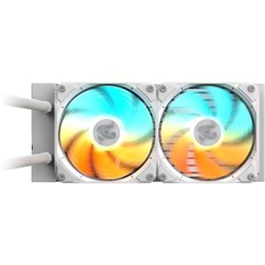 GIGABYTE 240MM GAMING 240 ICE ARGB AM5-1851P SIVI SOĞUTMALI İŞLEMCİ FANI BEYAZ