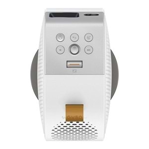 BENQ 500ansilümen 1080p Hdmı Usb-C Kablosuz Android Lazer Dlp Taşınabilir Projektör