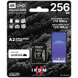 GOODRAM 256GB IRDM IR-M2AA-2560R12 MICRO-SD HAFIZA KARTI