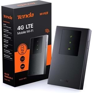 TENDA MF3 4G LTE WIFI6 BATARYALI TAŞINABİLİR MOBİL ROUTER
