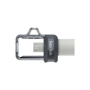 SANDISK 256GB Ultra Dual Drive M3.0 SDDD3-256G-G46 USB 3.0 BELLEK