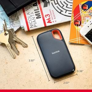 SANDISK 8TB EXTREME v2 SDSSDE61-8T00-G25 TYPEC SSD HARİCİ DİSK