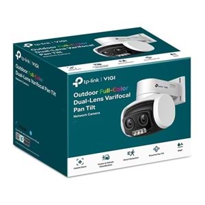 TP-LINK 4MP VIGI C540Vr Çift Lensli IP Kamera