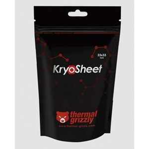 Thermal Grizzly KryoSheet TG-KS-33-33 33x33x0.2mm AM5 Uyumlu Termal PAD 