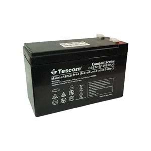 TESKOM 12V 9amper KURU TİP AKÜ