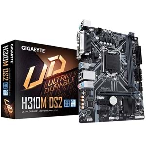 GIGABYTE H310M-DS2 DDR4 PCIe 16X v3.0 1151p v2 mATX