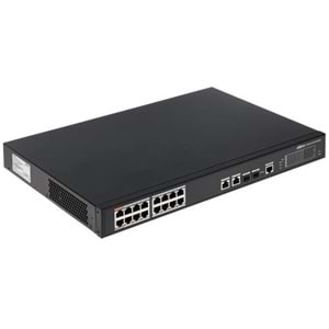 DAHUA 16port 240w FULL PoE PFS4218-16ET-240-V2 GIGABIT 2X SFP Yönetilebilir Switch	