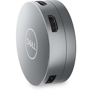 DELL DA305, 470-AFKL, 6sı 1 Arada, Type-C TO HDMI, DP, 2xUSB 3.2, USB-C (Type-C), Gigabit Lan (RJ45) Çevirici Adaptör