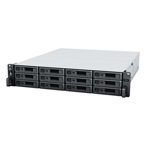 SYNOLOGY RS2423 PLUS RYZEN V1780B-8GB RAM-12-diskli RACK NAS SUNUCU (DİSKSİZ) 
