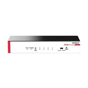 H3C 5port 9801A5BX BS205T-P GIGABIT 57W 4port POE YÖNETİLEMEZ SWITCH