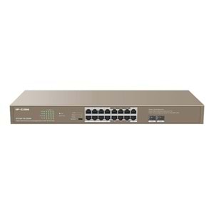 IP-COM 16port IP-G3318P-16-250W Gigabit 2-SFP 250W Ful PoE Cloud Yönetilebilir Rack Mount Swıtch