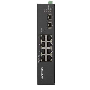 HIKVISION 8port DS-3T0510HP-E/HS GIGABIT 2-SFP YÖNETİLEMEZ 120W POE SWITCH
