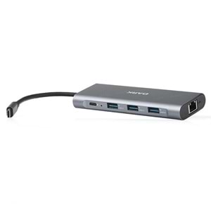 DARK DK-AC-U31X36 USB 3.1 Type-C - USB 3.0+ Ethernet/HDMI/TF SD Çoklayıcı