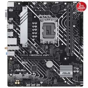 ASUS PRIME H610M-A WIFI DDR5 HDMI DP PCIe 16X v4.0 1700p mATX	