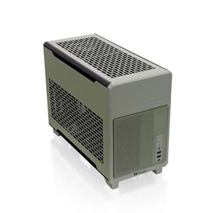 THERMALTAKE TR100 MATCHA GREEN DIJITAL EKRAN MINI-ITX PC KASASI YEŞİL