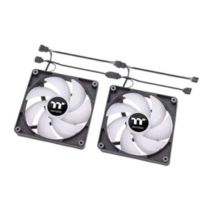 Thermaltake CT120 CL-F149-PL12SW-A ARGB Sync 2x120mm ARGB Kasa Fan Kiti