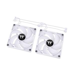 THERMALTAKE CT140 CL-F154-PL14SW-A ARGB FAN KITI 2-li paket BEYAZ