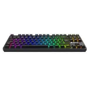 GAMEBOOSTER G23B Enigma TKL Rainbow Aydınlatmalı Red Switch Mekanik Siyah Oyun Klavyesi