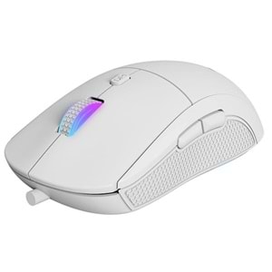 GAMEBOOSTER M11 Dire 12800dpi RGB Aydınlatmalı Beyaz Profesyonel Gaming Mouse